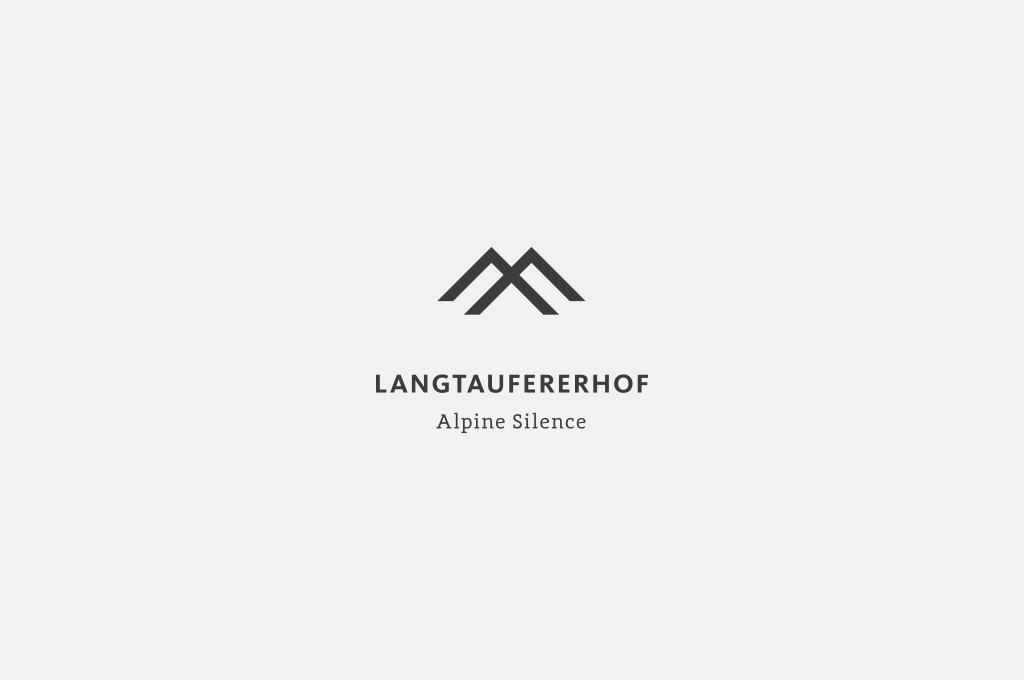 Das Logo des Hotel Langtaufererhof im Vinschgau